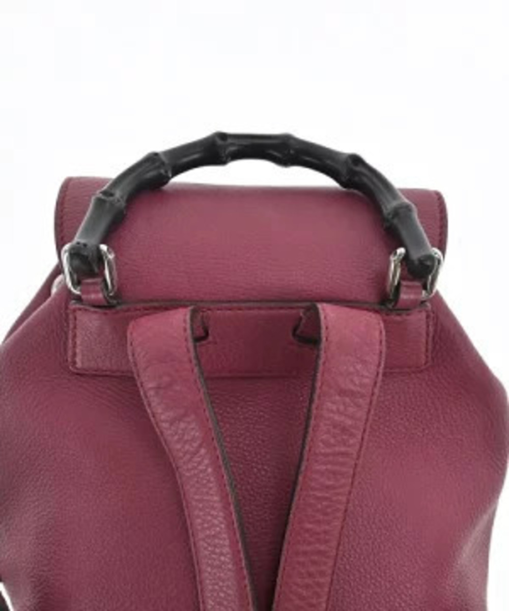 Gucci Backpack Rucksack Daybag Red - Picture 8 of 10